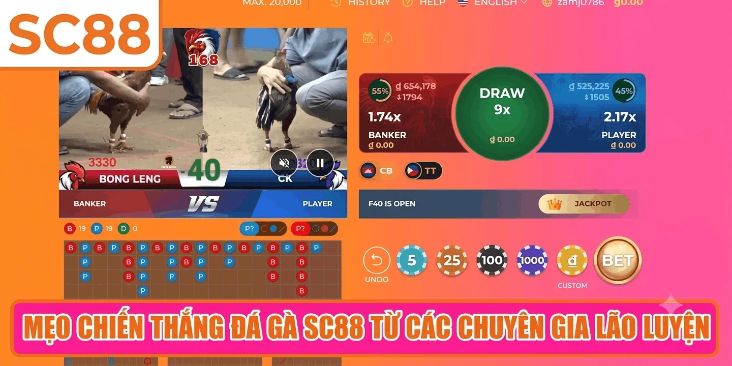 Mẹo chiến thắng đá gà Sc88 từ các chuyên gia lão luyện